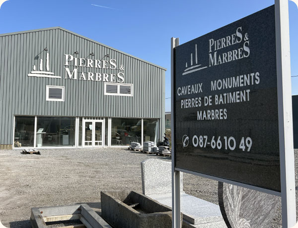 atelier et monument funéraire dans la province de Liège